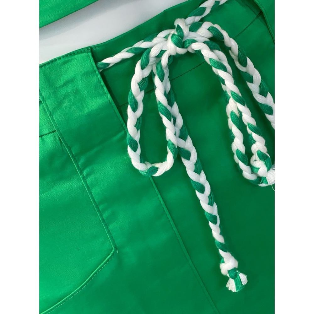 Gorgeous green 2-piece midi skirt set S M L - Picture 2 of 9